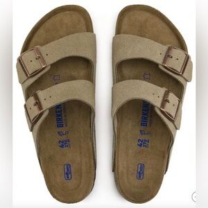 Birkenstock Arizona Soft Footbed Suede Leather
